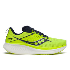 men's shoes Saucony S20924-220 RIDE 17 citron/navy