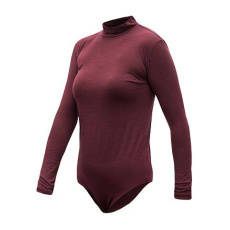 SENSOR MERINO AIR women's long-sleeve bodysuit.sleeve port red size XL